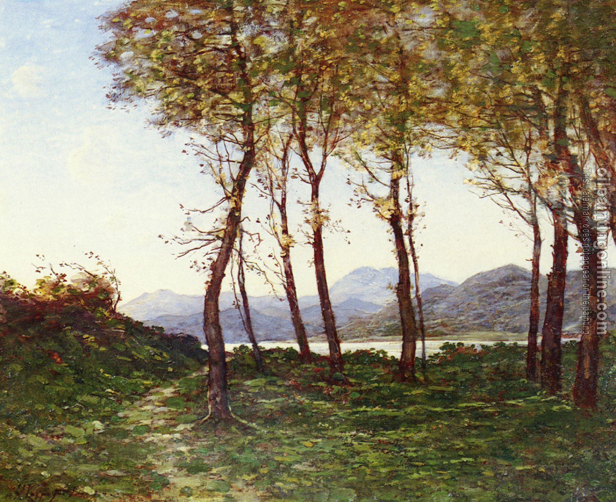 Henri-Joseph Harpignies - Environs De Menton, Le Royal